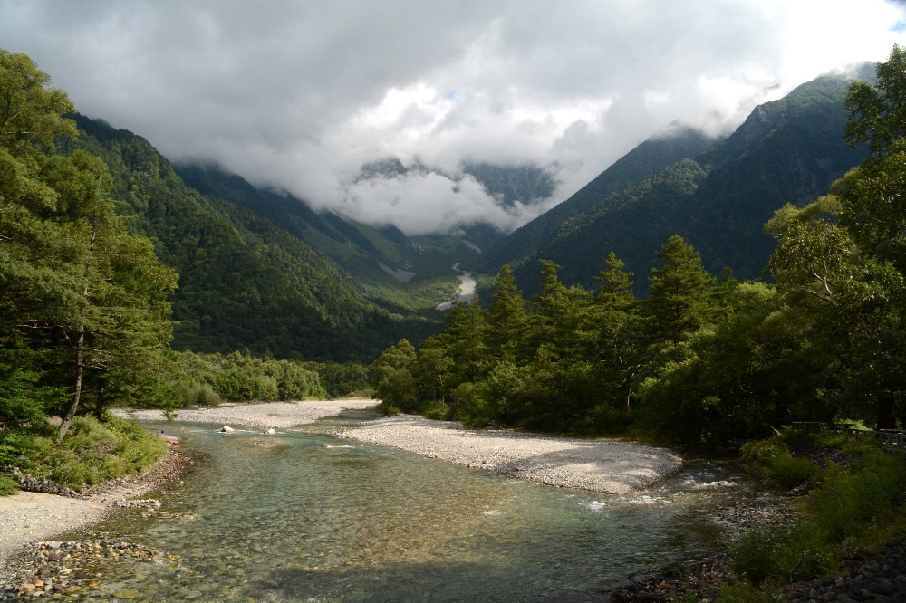 夏の上高地 北穂高岳登山 単独 山log