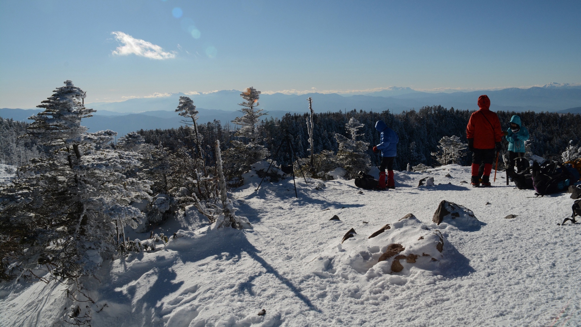 厳冬期の坪庭 北横岳雪山登山 単独 山log